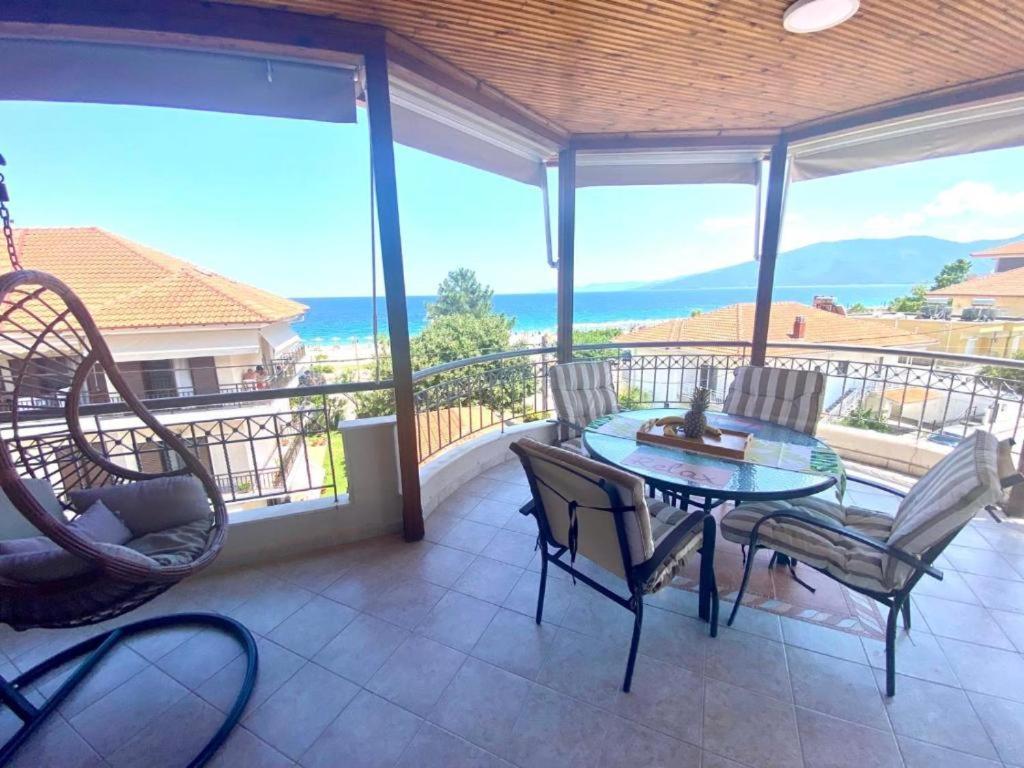 Villa Amalia Sun Beach Nea Vrasna Luaran gambar