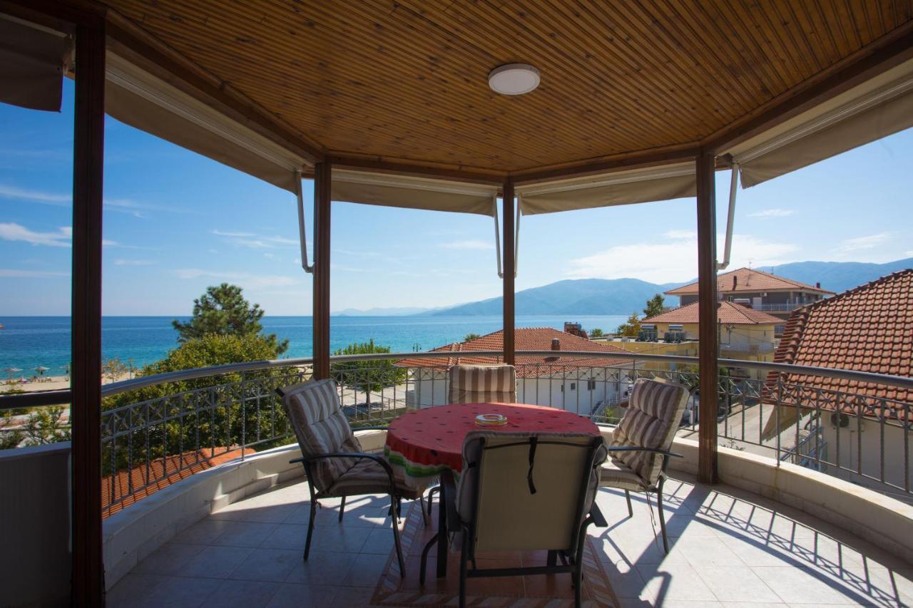 Villa Amalia Sun Beach Nea Vrasna Luaran gambar