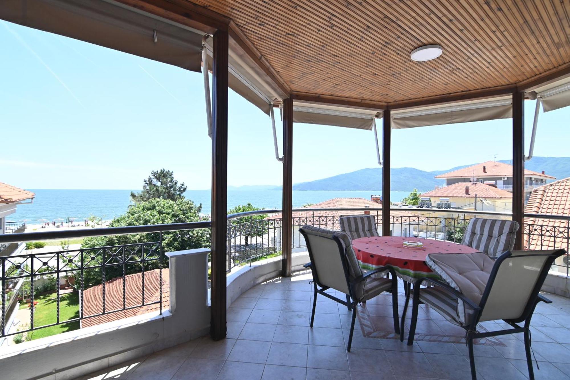 Villa Amalia Sun Beach Nea Vrasna Luaran gambar